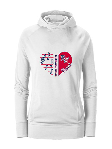 East View Patriots Heart Band Women's Hoodie
