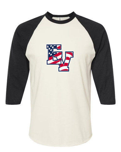 East View Patriots Mascot #1 Men's Baseball T-Shirt