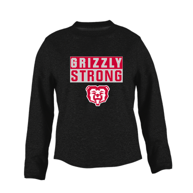 McMinnville Grizzlies Strong #1 Women's Sweatshirt