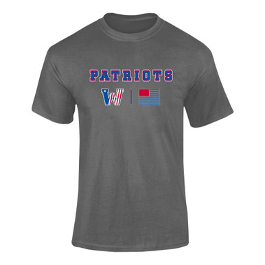 Washington Patriots Team Colors Flag Men's SS T-Shirt
