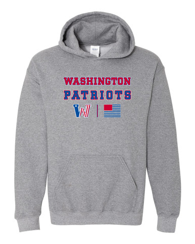 Washington Patriots Spirit Flag Men's Hoodie
