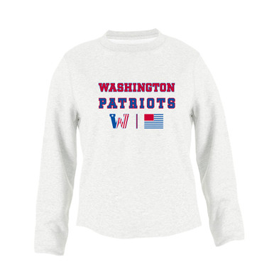 Washington Patriots Spirit Flag Women's Sweatshirt