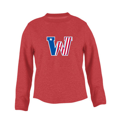 Washington Patriots Mascot #1 Women's Sweatshirt