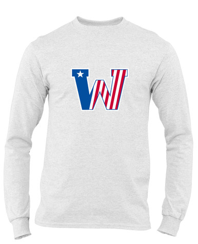 Washington Patriots Mascot #1 Men's Premium LS T-Shirt