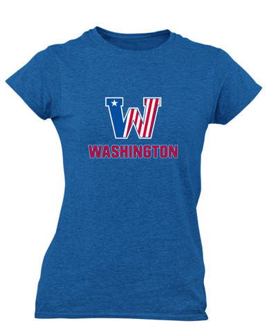 Washington Patriots Mascot #2 Women's Premium SS T-Shirt