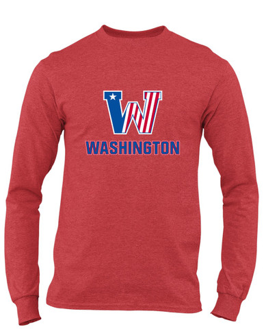 Washington Patriots Mascot #2 Men's LS T-Shirt