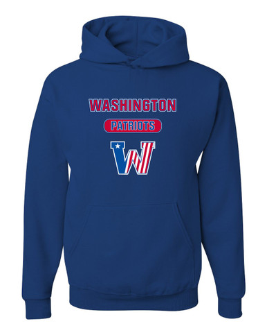 Washington Patriots Mascot #3 Men's Premium Hoodie