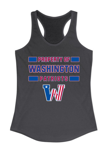 Washington Patriots Property Of Women's Tank Top