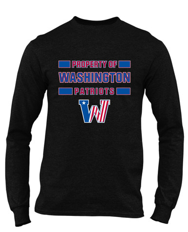 Washington Patriots Property Of Men's Premium LS T-Shirt