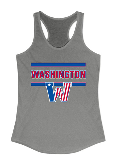 Washington Patriots Mascot #4 Women's Tank Top