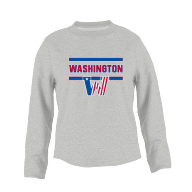 Washington Patriots Mascot #4 Women's Sweatshirt