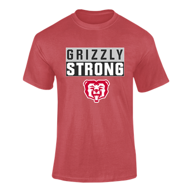 McMinnville Grizzlies Strong #1 Men's SS T-Shirt