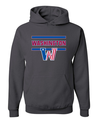 Washington Patriots Mascot #4 Men's Premium Hoodie