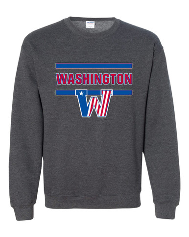 Washington Patriots Mascot #4 Men's Sweatshirt