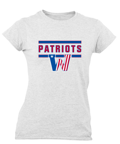 Washington Patriots Mascot #5 Women's SS T-Shirt