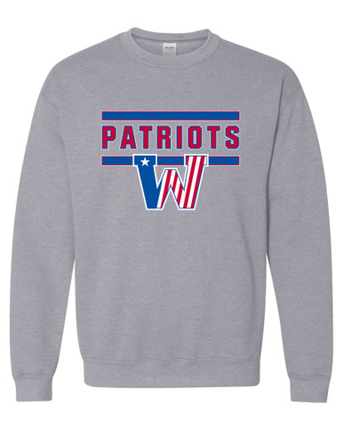 Washington Patriots Mascot #5 Men's Sweatshirt