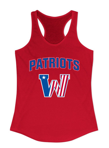 Washington Patriots Mascot #6 Women's Tank Top