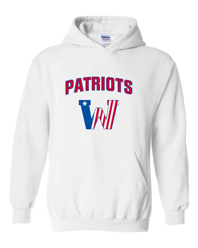 Washington Patriots Mascot #6 Men's Hoodie