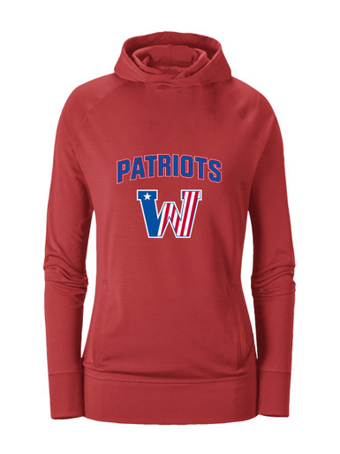 Washington Patriots Mascot #6 Women's Hoodie