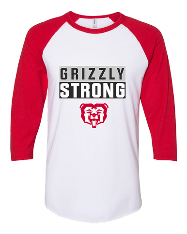 McMinnville Grizzlies Strong #1 Men's Baseball T-Shirt