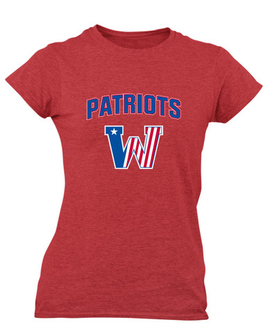Washington Patriots Mascot #6 Women's SS T-Shirt