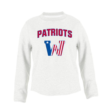 Washington Patriots Mascot #6 Men's Sweatshirt