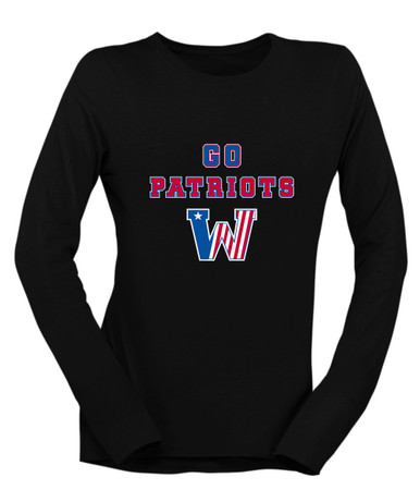 Washington Patriots Go Team Women's LS T-Shirt