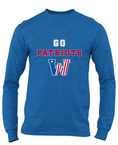 Washington Patriots Go Team Men's LS T-Shirt