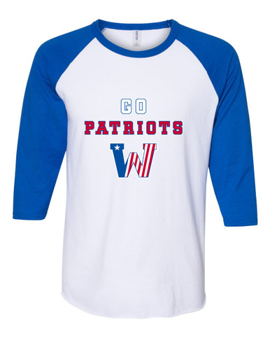 Washington Patriots Go Team Men's Baseball T-Shirt