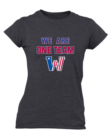 Washington Patriots We Are One Team Women's Premium SS T-Shirt