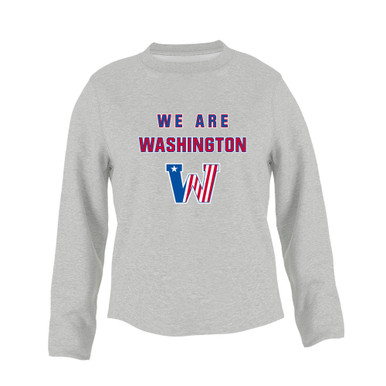 Washington Patriots We Are Women's Sweatshirt