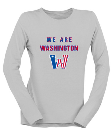 Washington Patriots We Are Women's LS T-Shirt