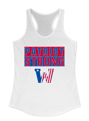 Washington Patriots Strong #1 Women's Tank Top