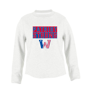 Washington Patriots Strong #1 Women's Sweatshirt