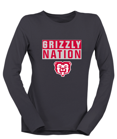 McMinnville Grizzlies Nation #1 Women's LS T-Shirt