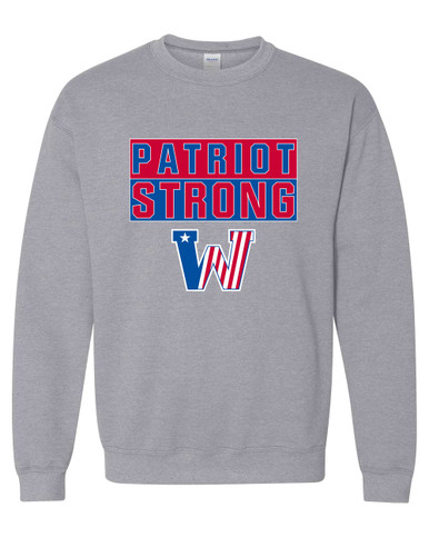 Washington Patriots Strong #1 Men's Sweatshirt