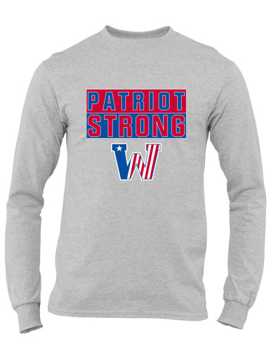 Washington Patriots Strong #1 Men's LS T-Shirt