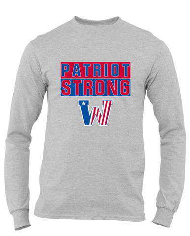 Washington Patriots Strong #1 Men's Premium LS T-Shirt