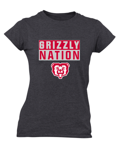 McMinnville Grizzlies Nation #1 Women's Premium SS T-Shirt