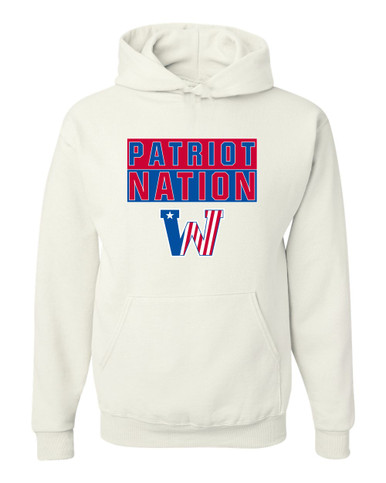 Washington Patriots Nation #1 Men's Premium Hoodie