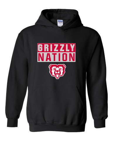 McMinnville Grizzlies Nation #1 Men's Hoodie
