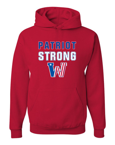 Washington Patriots Strong #2 Men's Premium Hoodie