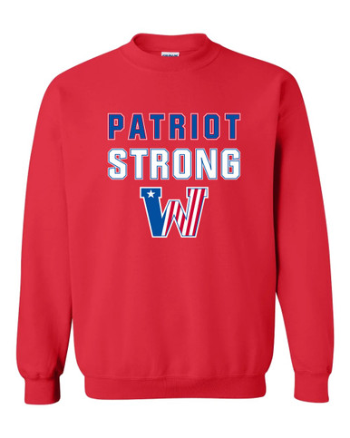 Washington Patriots Strong #2 Men's Sweatshirt