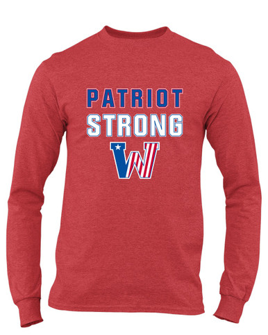 Washington Patriots Strong #2 Men's Premium LS T-Shirt