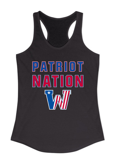 Washington Patriots Nation #2 Women's Tank Top