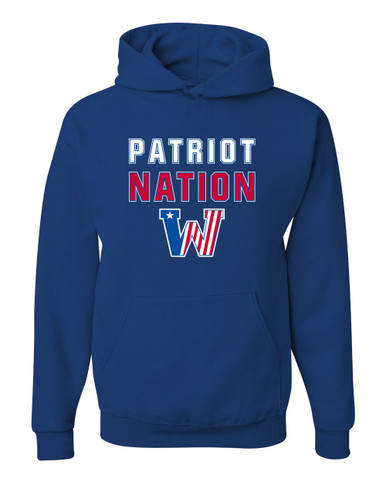 Washington Patriots Nation #2 Men's Premium Hoodie