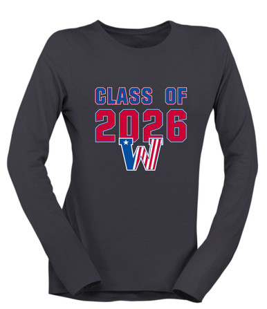 Washington Patriots Class of 2026 Women's Premium LS T-Shirt