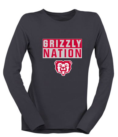McMinnville Grizzlies Nation #1 Women's Premium LS T-Shirt