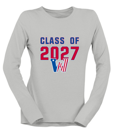 Washington Patriots Class of 2027 Women's Premium LS T-Shirt