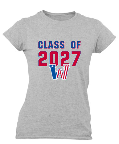 Washington Patriots Class of 2027 Women's Premium SS T-Shirt